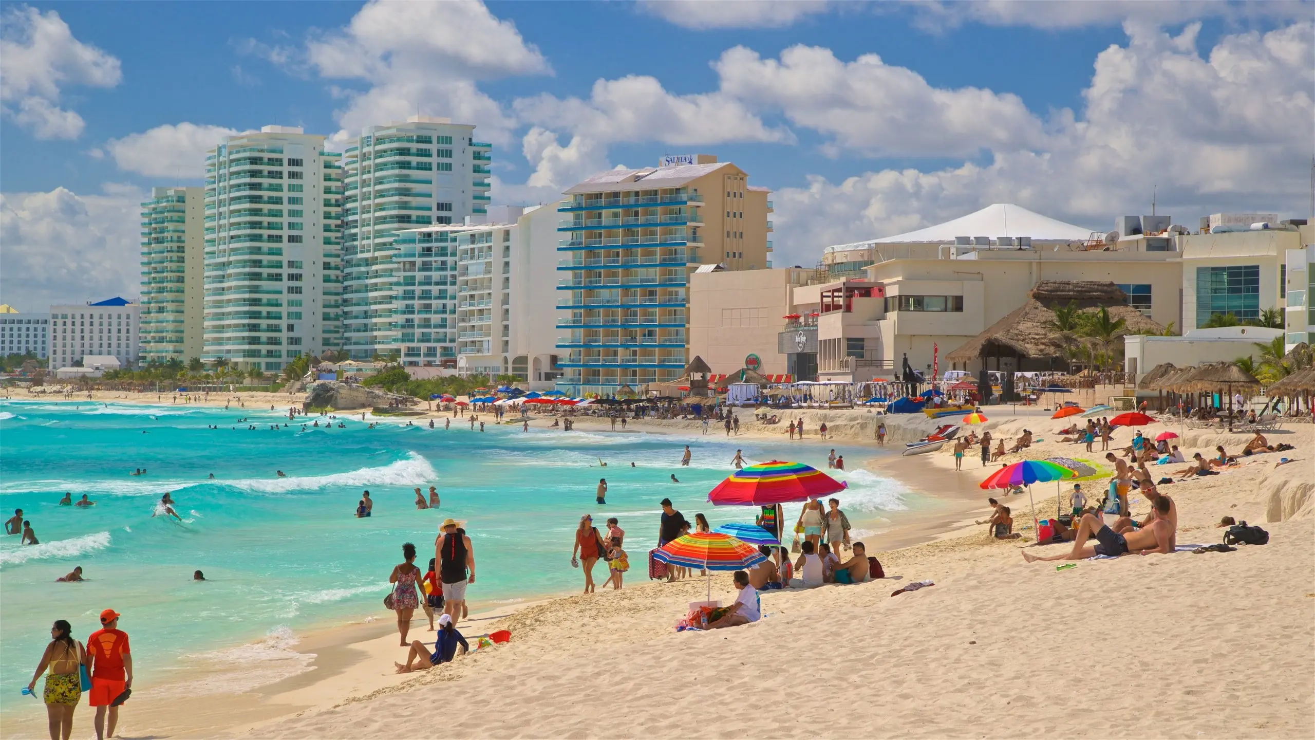 Playa Chac Mool Cancun hidden gem beach with clear waters